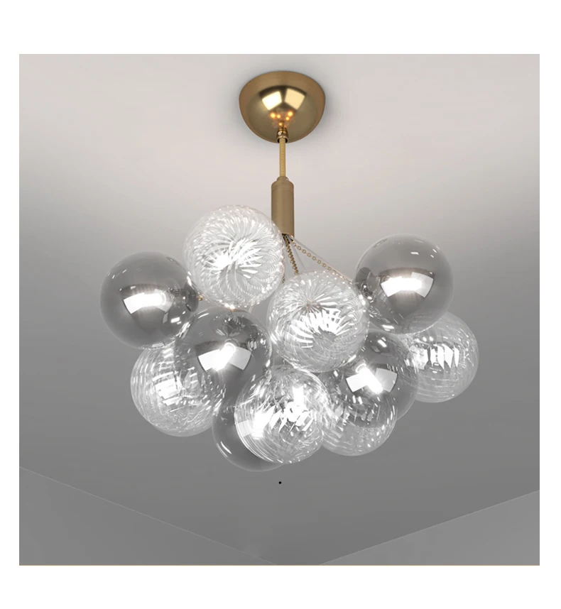 white chandelier New Modern Nordic Design LED Ceiling Pendant Lamp For Living Room Children Bedroom Dining Room Kitchen Stair G9 Chandelier Light chandelier for living room