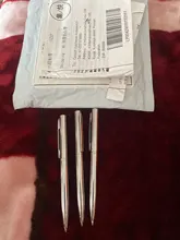 Mini Bolígrafo De Metal duradero, bolígrafo giratorio de bolsillo, portátil, pequeño, de aceite, herramienta de escritura exquisita, 1 Uds.