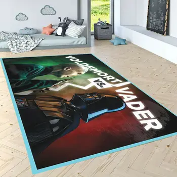 

Herms Voldemort & Darth Patterned Carpet ,Non Slip Floor Carpet,Teen's Carpet,Turkish Rug