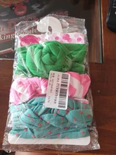 Diadema con lazos florales para bebé, elástico para Diadema con lazo Niña, banda de pelo turbante para recién nacido, accesorios para el cabello, 3 uds.