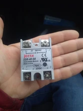 Solid-State-Relay Cover Single-Phase Control White-Shell 10DA 40DA SSR 25DA DC Plastic