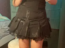 Sweetown-faldas plisadas de estética gótica negra, minifalda de cintura baja con acabado de encaje para mujeres, estilo Punk oscuro Academia Y2K