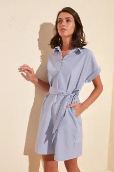 

Trendyol Belted Striped Dress TWOSS20EL1761