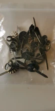 Tirador de cajón, perilla de escritorio, muebles, Color bronce verde, anillo, Pin, 10 Uds.