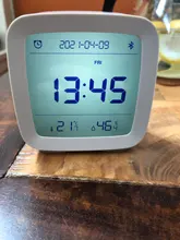 Alarm-Clock Nightlight Temperature-Humidity-Display Smart-Control Bluetooth In-Stock