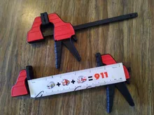 Clip-Kit Clamp Work-Bar Woodworking Quick-Ratchet Heavy-Duty 4inch 30x100mm