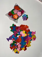 Sticker Felt-Pads Scrapbooking Applique Multi-Shapes Random 100pcs/Lot Mixed-Color DIY