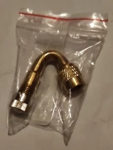 1Pc/45/90/135 grados de ángulo de latón aire vástago para válvula de neumático con adaptador de extensión para coche camión de la motocicleta de la bicicleta ciclismo Accesorios