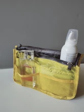 Bolso de maquillaje multifuncional para mujer, bolsa de viaje multifuncional, organizador de maquillaje