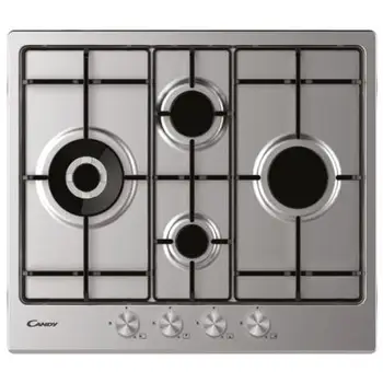 

4 Color Gas burner Gas hob CHW6D4WPX InoxCANDY173.32