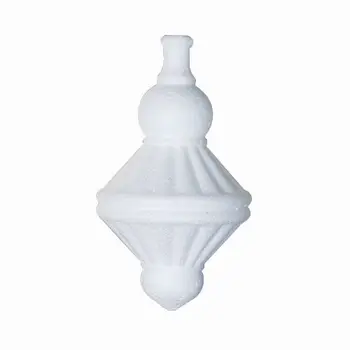 

Preform for decoration from polyfoam 'spinning half-cut (pendant) ', D 5 cm, H 9,5 cm