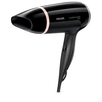 

Hairdryer PHILIPS ThermoProtect BHD004 / 10 Compact and powerful-Black/Pink