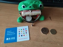 1 Uds. De cartera con forma de rana para Cosplay, monedero con forma de Animal verde, monedero de felpa suave, Mini cartera para tarjetas delgada