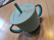 Fuente de alimentación de bebé, tazas para bebé, tazas para bebé, de silicona, a prueba de fugas