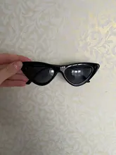 Gafas De Sol con forma De ojo De gato para mujer, anteojos De Sol femeninos con diseño De ojo De gato, Triangular, pequeños, Retro, a la moda, con UV400