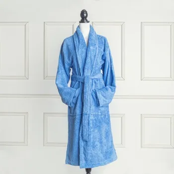 

Sea Blue Bathrobe made from 100% cotton