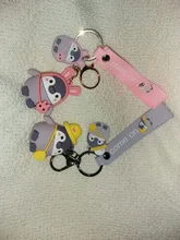 LLavero de muñeco de pingüino bonito de dibujos animados creativo coche personalizado llavero exquisito llavero correa de mano bolso adornos para el móvil