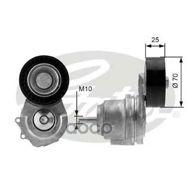 Ролик Приводного Ремня Opel Astra 1.7cdti 16v A17dtr 09 Gates арт. T38498