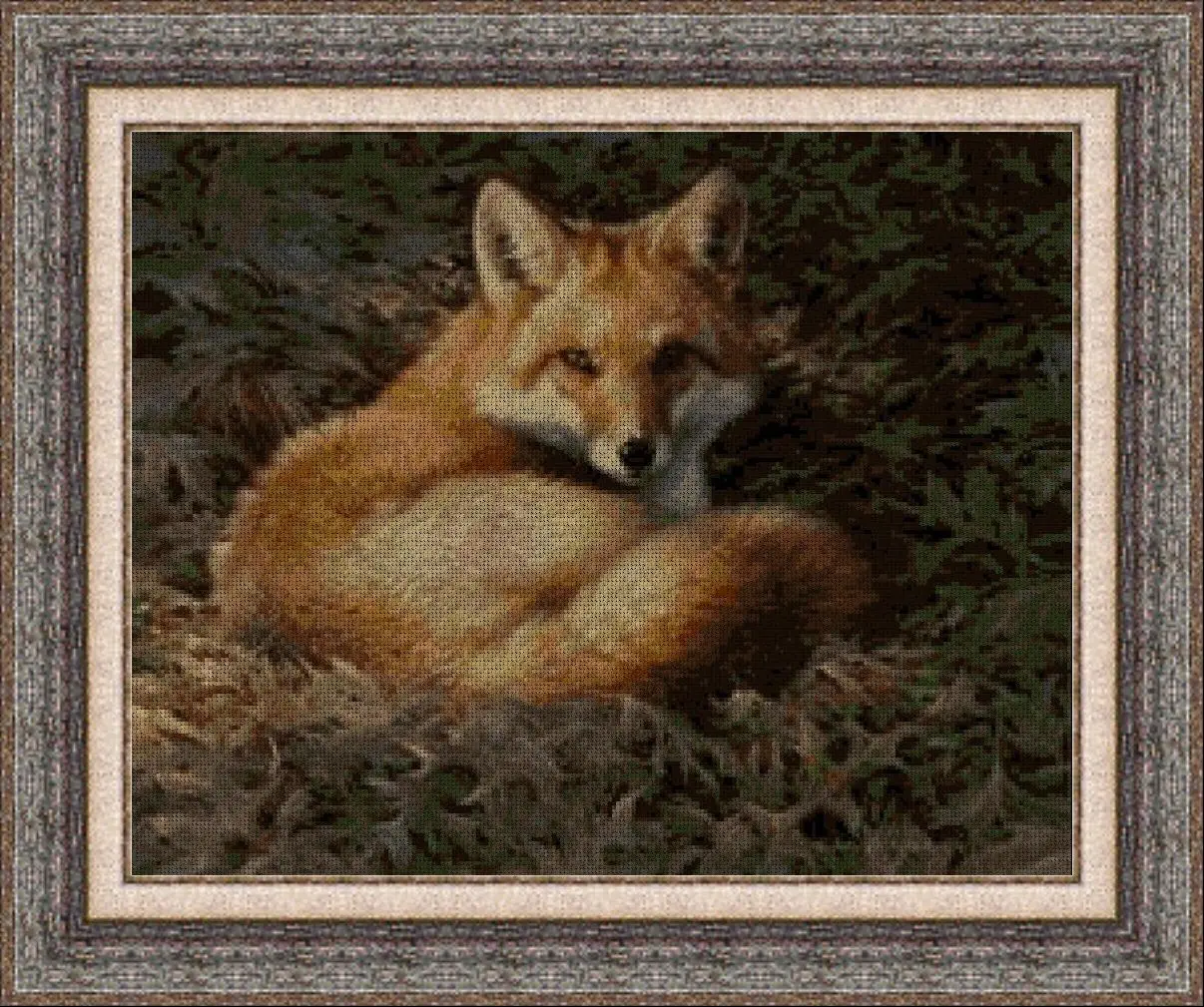 Набор для вышивки крестом PANDATHREAD Animal 0023 | Дом и сад