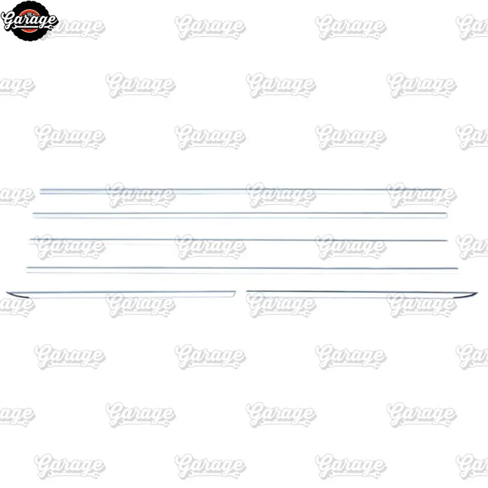 Накладки на окна для Land Cruiser Prado 120 2003-2009 ABS пластик литье 1 комплект/6 шт. украшение автомобиля stylin