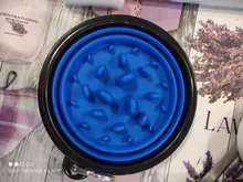 Food-Bowl Pet-Feeder Pets-Products Puppy Dogs-Flodable Slow Travel Small Chien Big Dog