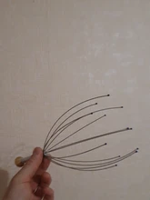 Massager Relax SPA Neck-Stress Scalp 12-Finger-Head Physician 1pcs Release-Head Steel