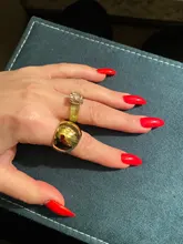 HUANZHI-anillo ancho brillante minimalista para mujer y hombre, anillos abiertos geométricos, joyería, Color dorado, plateado, 2020