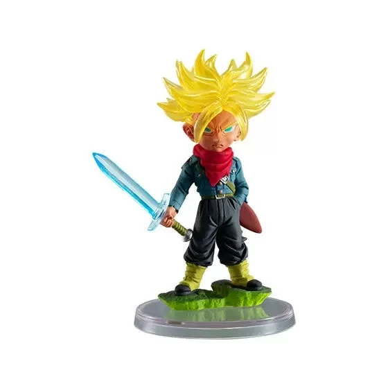 Bandai Dragon ball super Gashapon UG Лучший Набор фигурок 02 черный Goku Vegetto trunks Shanpa Capsule PVC модель figuals