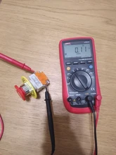 Interruptor de botón de parada de emergencia, equipo de elevación, bloqueo automático, tapa roja tipo seta 1NO 1NC DPST, CA 660V 10A