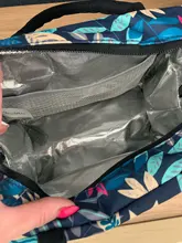 Winmax-fiambrera térmica portátil con estampado Floral para mujeres y niños, bolsa térmica para conservar alimentos frescos