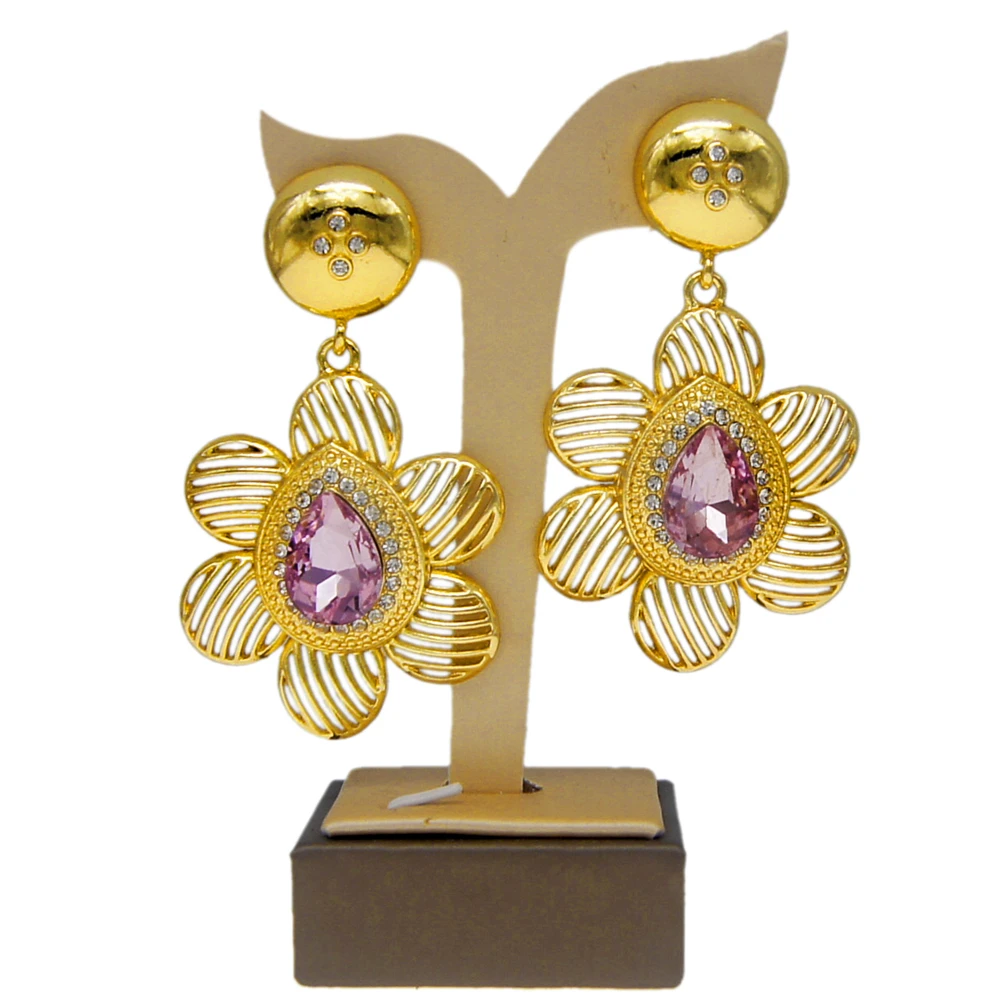 Earrings For Women Piercing Fashion Trend Big Eardrop Jewelry Tend New Wedding Banquet Party Adorn E001810