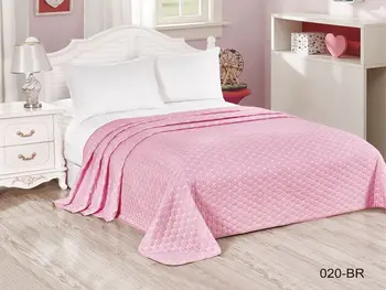 

Bedspread Aldus color: pink, red (220x240 cm)