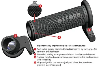 

Oxford OF692-heat cuff Sport V.8 for sports bike-Naked Oxford