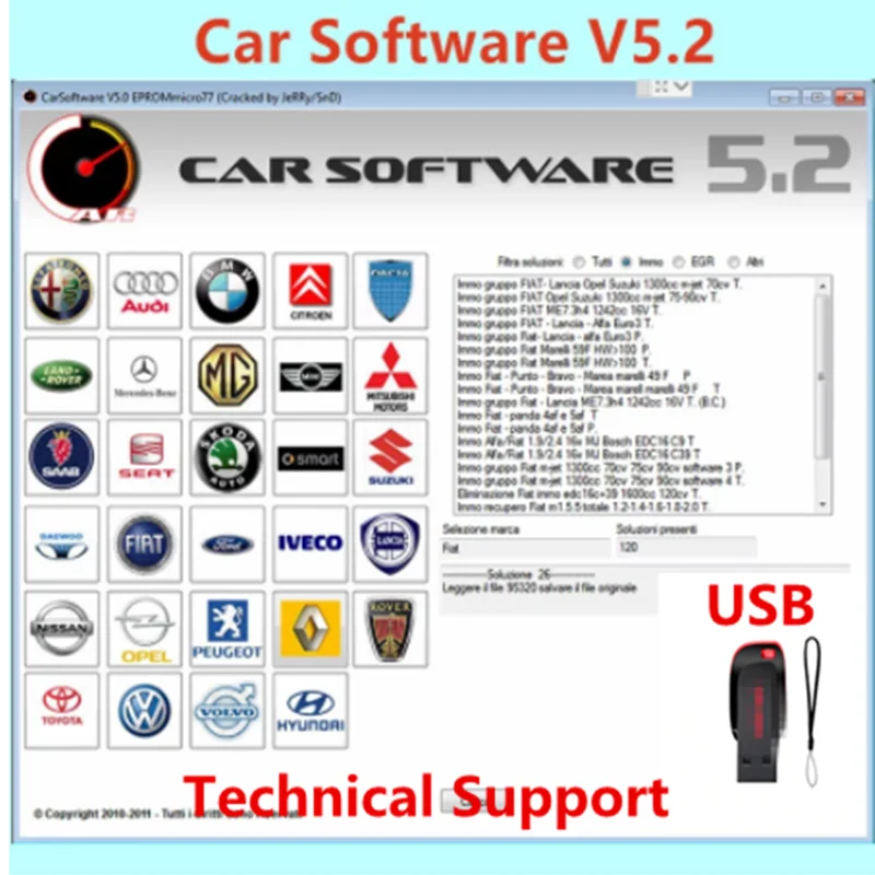 2021 Hot Car Software V5.2 Eprommicro77 Activation Carsoftware 5.2 (Immo Off, Egr Off És Hot Start Fict Tool)