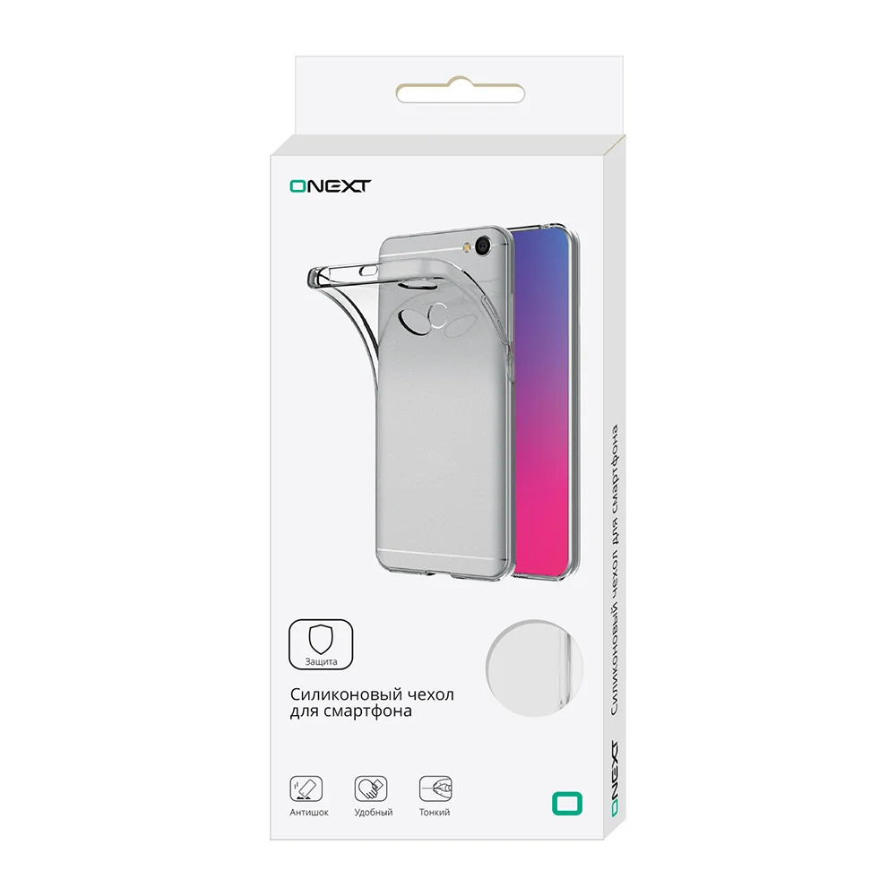 Onext silicone case for honor 10 Lite phone transparent |