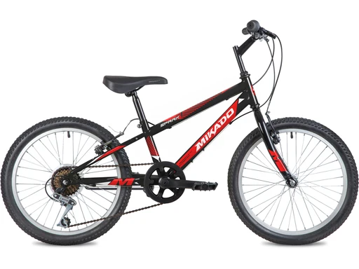 Велосипед MIKADO 20" SPARK KID черный сталь размер 10" 20SHV.SPARKID.10BK2 |