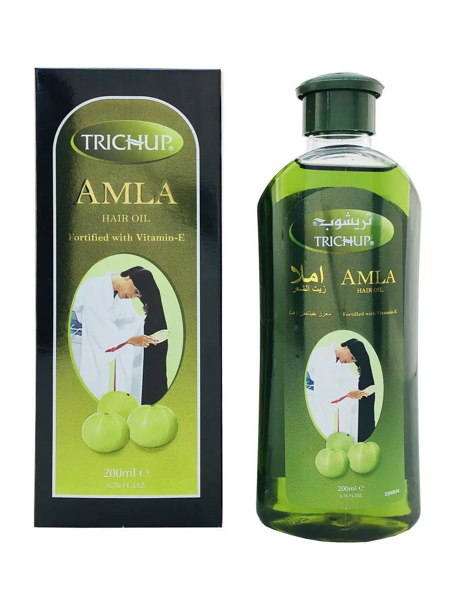 Масло для волос Амла Тричап Amla Hair Oil 200 мл|Уход за волосами и кожей головы| |