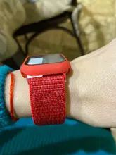 Vidrio + para Apple Watch Serie 6 5 4 3 SE 44mm 40mm watch cuero, iWatch 42mm 38mm Protector de pantalla + cubierta de apple Watch Accesorios