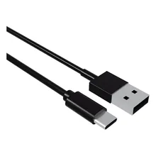 Кабель USB A-USB C(1 м) черный