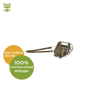 

Muzzle Зооник metal with leather No. 4 (German Shepherd, East European Shepherd)