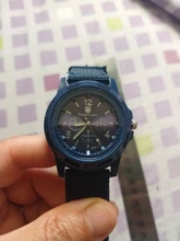 Gemius-Reloj de pulsera militar de nailon Para Hombre, cronógrafo deportivo de cuarzo, Masculino