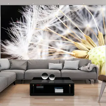 

Wall mural-Fluffy dandelion - 200x140 cm