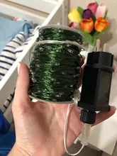 String-Lights Fairy-Garland Party-Decoration Christmas-Tree Green-Wire Holiday Outdoor Led