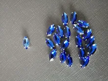 Claw-Button Garment-Accessories Beads Glass-Stone Navette Jewels Crystal Rhinestone Flatback