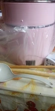 Mini máquina de Cocina eléctrica multifunción para el hogar, olla caliente de una sola/doble capa, olla de arroz multieléctrica, sartén antiadherente, 220V