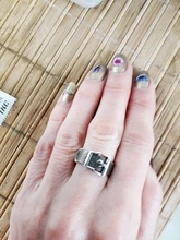 Anillos de cinturón de Plata de Ley 925 auténtica para mujer, anillos sencillos de plata sólida, joyería Vintage para fiesta 2021