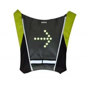 

VEST CYCLING INDICATORS JOCCA 6228P - 4 INDICATORS LUMINOUS-WORKS WITH REMOTE controller-2 * CR2032