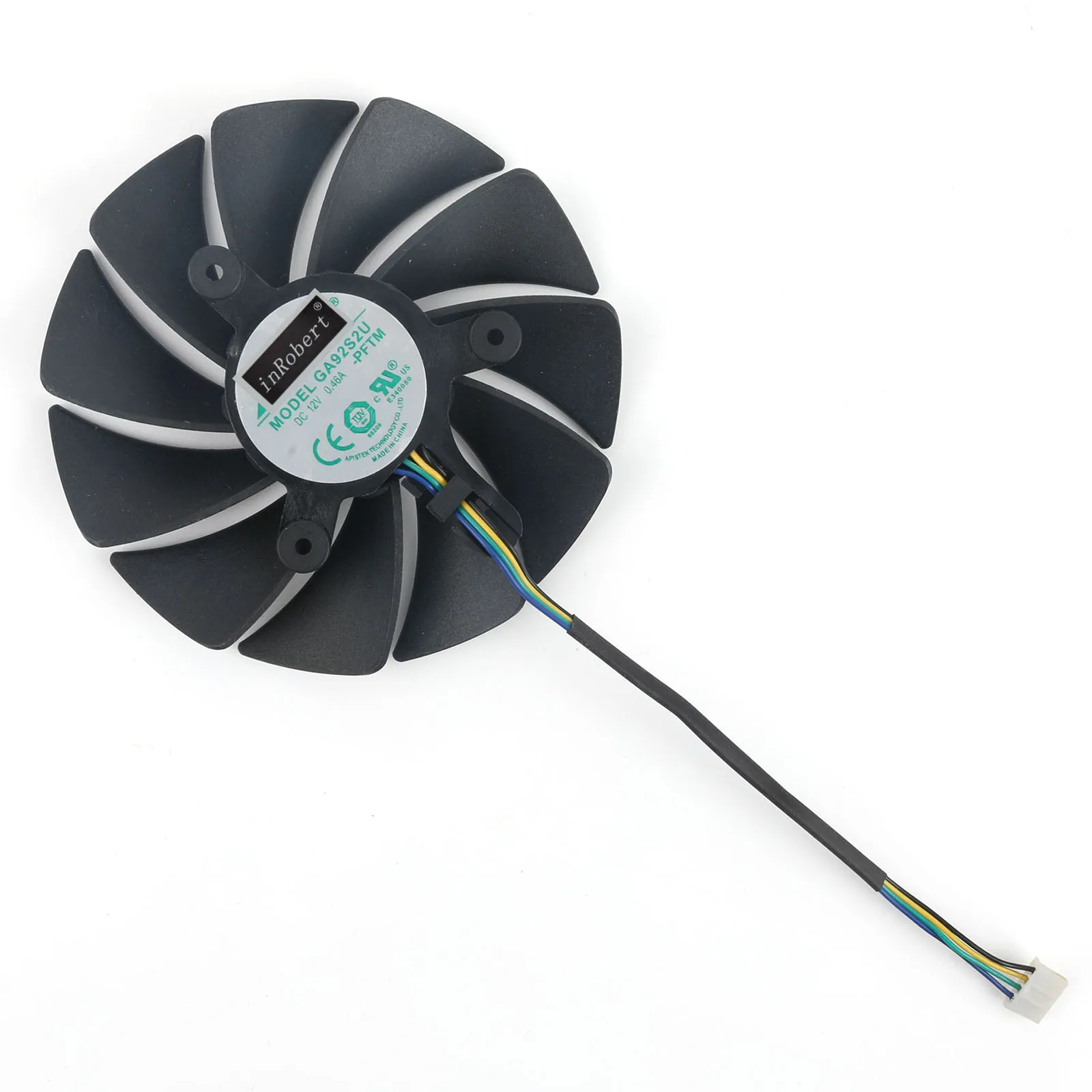 Gpu Placa de Vídeo Ventilador Cooler para Zotac Gaming Rtx 3060 Twin Edge Placa Gráfica Ventilador de Refrigeração 88 mm Ga92s2u Rtx3060ti Rtx3060 ti - Imagem 2