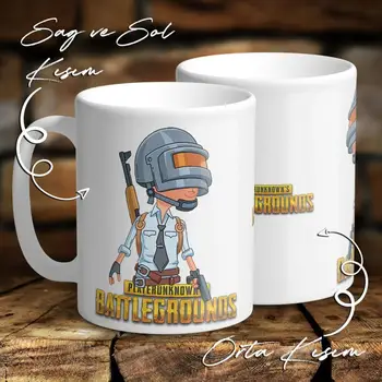 

PUBG Mug Retro Game World of PUBG Coffee Milk Mug Gaming Style Office Coffee Mug Drinkware cup Gift Free shipping