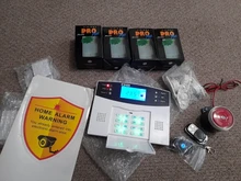 Detector de apertura de puertas y ventanas con cable, 5 unidades incluyen estable que el sistema inalámbrico antirrobo para el hogar, sistema de alarma GSM